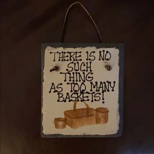 Decorative Slate (Basket-Themed/Longaberger)